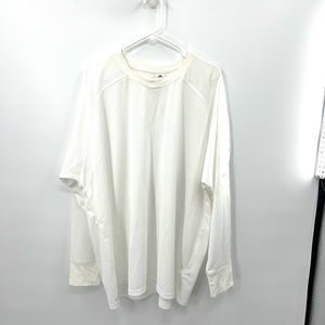 Adidas SPT LS ‘White’ Long Sleeve Active Tee Men’s Size 2XL